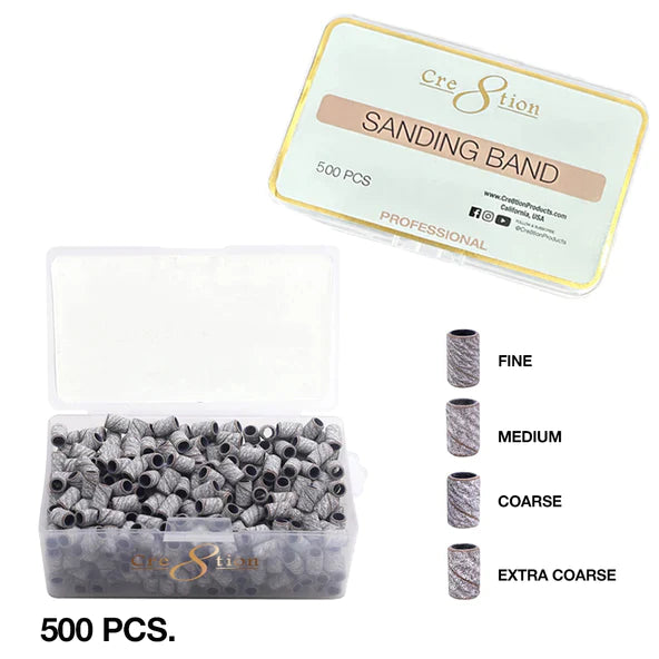 Cre8tion Zebra Sanding Band (Big Box), NEW, FINE (Pk: 500 pcs/box, 72 boxes/case)