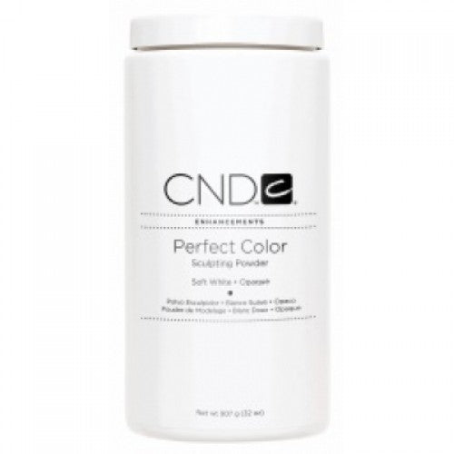 CND Perfect Color Sculpting Powder, Soft White (Opaque), 32oz (Pk: 6 pcs/case)
