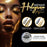 Aora Chrome Metallic Hologram Powder, Gold, 1g, (PK: 200pcs/case)
