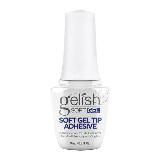 Gelish Soft Gel, Soak Gel Tip Adhesive, 0.3oz, 01510