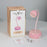 Cre8tion Rechargeable LED Lamp 12W - Pink Crystal (Pk: 1 pcs/box, 25 box/case)