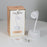 Cre8tion Rechargeable LED Lamp 12W - White Crystal (Pk: 1 pcs/box, 25 box/case)