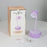 Cre8tion Rechargeable LED Lamp 12W - Purple Crystal (Pk: 1 pcs/box, 25 box/case)