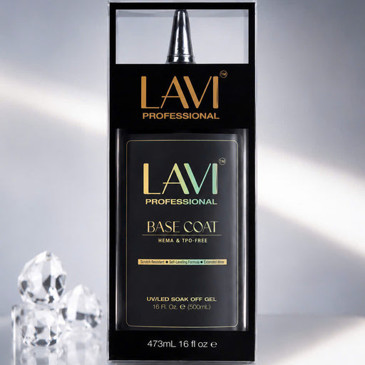 LAVI Base Coat, 16oz (HEMA & TPO Free)