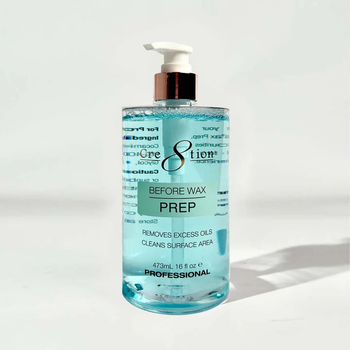 Cre8tion Before Wax 16oz - PREP (Pk: 22 pcs/case) — Nails Cost, Inc.