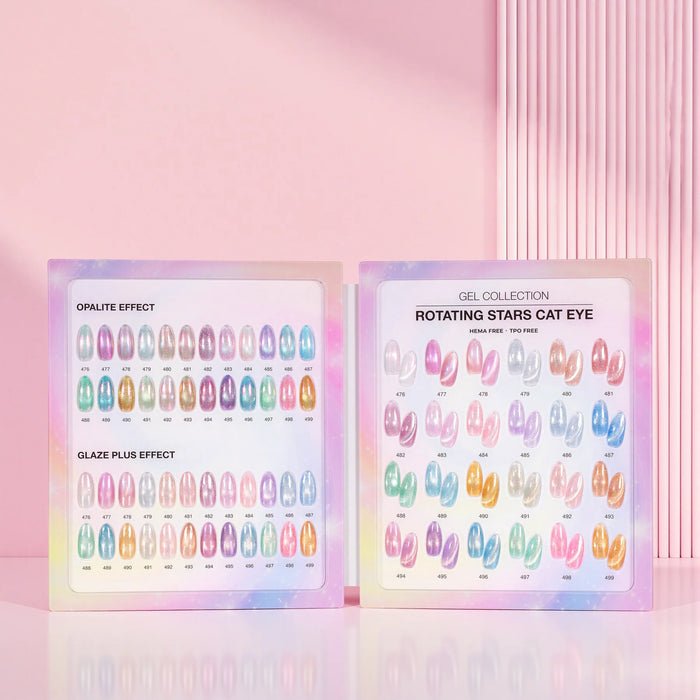 Cre8tion Cat Eye Kit - ROTATING STARS (24 colors) Collection (476 - 499)