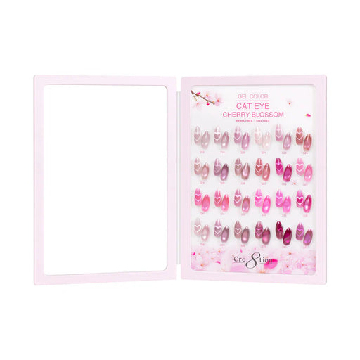 Cre8tion Acrylic Booklet - Cat Eye Cherry Blossom (24 colors)
