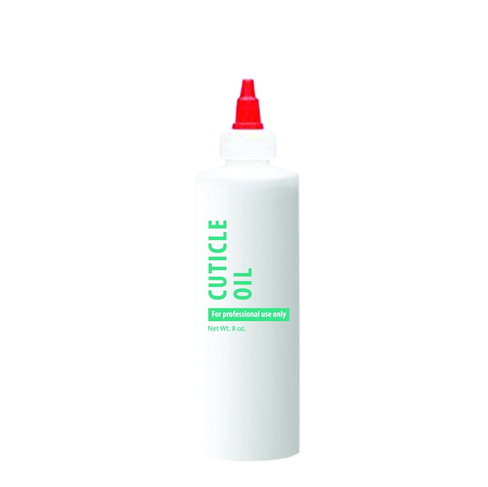 Airtouch Plastic Empty Bottle, CUTICLE OIL, 8oz (Pk: 120 pcs/case)