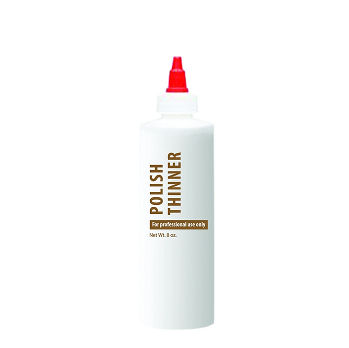 Airtouch Plastic Empty Bottle, POLISH THINNER, 8oz (Pk: 120 pcs/case)