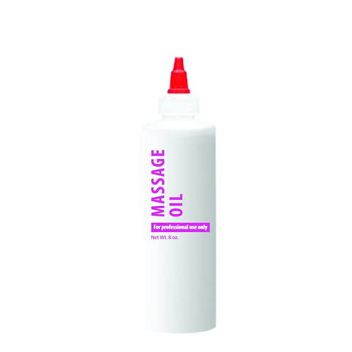 Airtouch Plastic Empty Bottle, MASSAGE OIL, 8oz (Pk: 120 pcs/case)