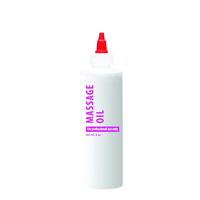 Airtouch Plastic Empty Bottle, MASSAGE OIL, 8oz (Pk: 120 pcs/case)