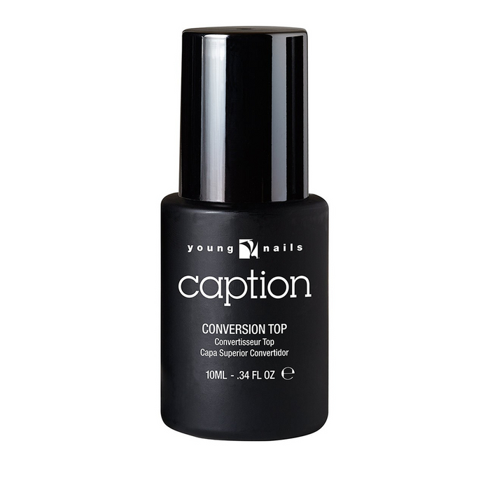 Young Nails Caption Conversion Nail Lacquer Top, PO1000SE, 0.34oz