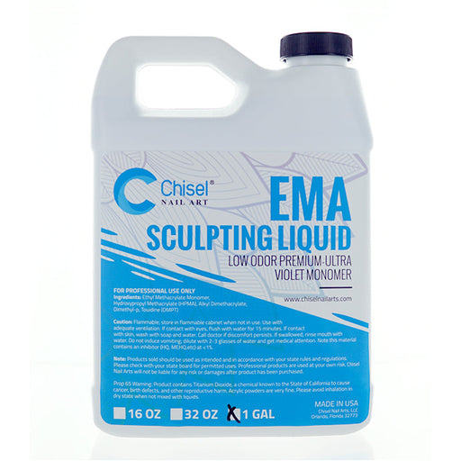 Chisel Sculpting Liquid (EMA - No MMA), 1Gal (Packing: 5 pcs/case)