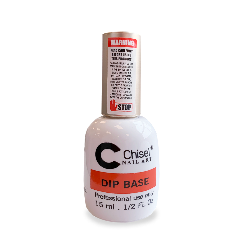 Chisel Dipping Gel (NEW Bottle), 02, GEL BASE, 0.5oz (Packing: 112 pcs/case)