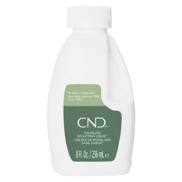 CND Odorless Sculpting Liquid Monomer, 8oz, 01162
