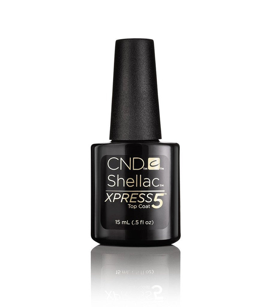 CND Shellac Gel Polish, 90929, Xpress 5 Top Coat, 0.5oz