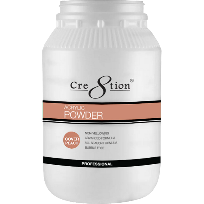 Cre8tion Acrylic Powder 5.5lbs - Cover Peach (Pk: 4 pcs/case)