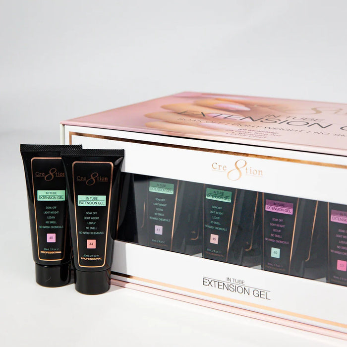 Cre8tion In Tube Extension Gel Kit - SPRING & SUMMER (#37-60)