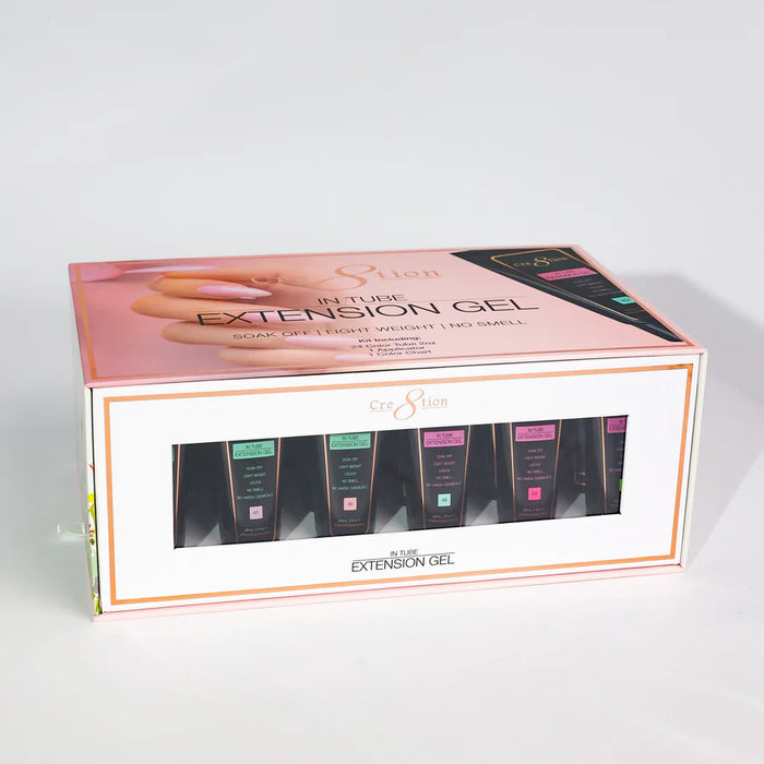 Cre8tion In Tube Extension Gel Kit - SPRING & SUMMER (#37-60)