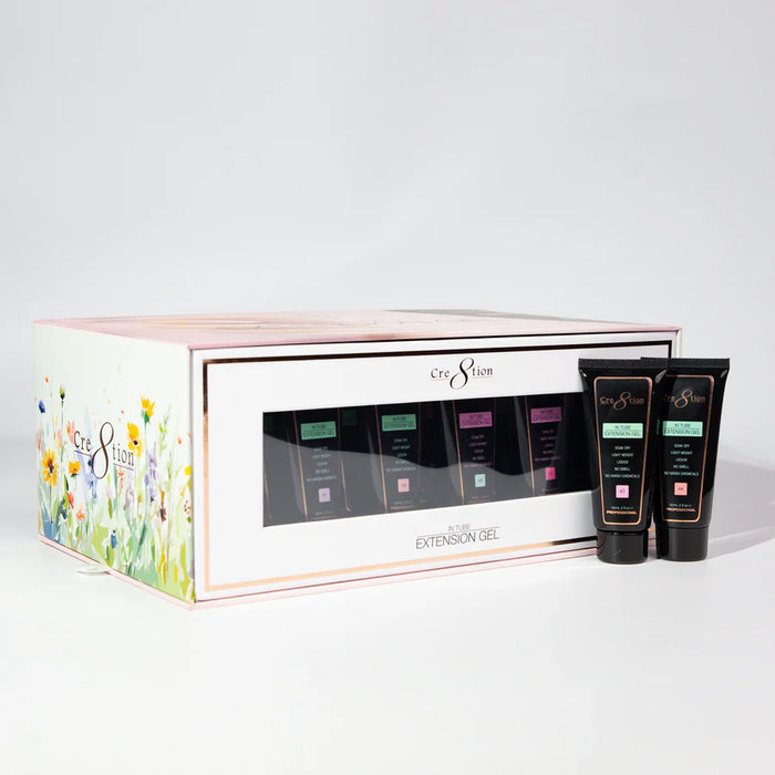 Cre8tion In Tube Extension Gel Kit - SPRING & SUMMER (#37-60)