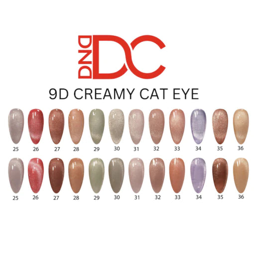 DC Creamy 9D Cat Eye Collection ( From 25 to 36 ), Color List Note, 000