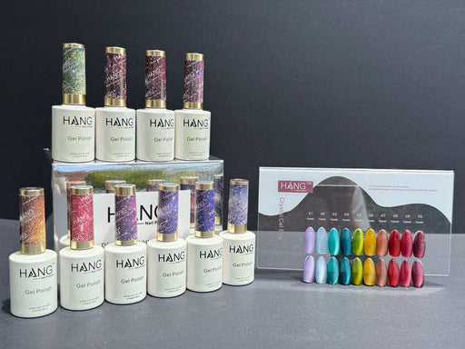 HANG 0.5oz Gel - Glamorous Life Collection (80 Colors) - Crystal Cat Eye (#61-#70) 000