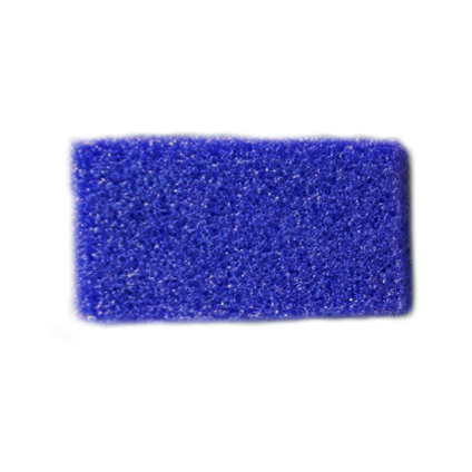 Airtouch Disposable Mini Pumice Sponge, BLUE, MASTER CASE (PK: 400 pcs/Inner Case, 4 Inner Cases / Master Case)