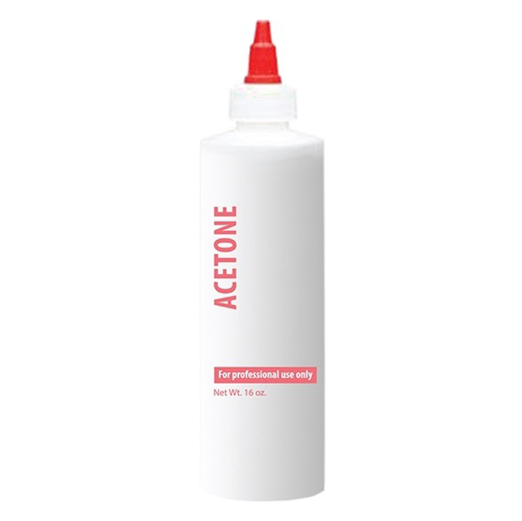 Airtouch Empty Bottle, ACETONE, 16oz (Packing: 100 pcs/case)