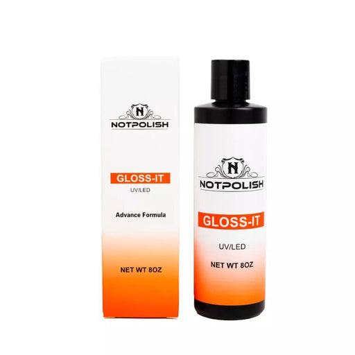 NotPolish Top Coat Gel Refill, Gloss-It, 8oz