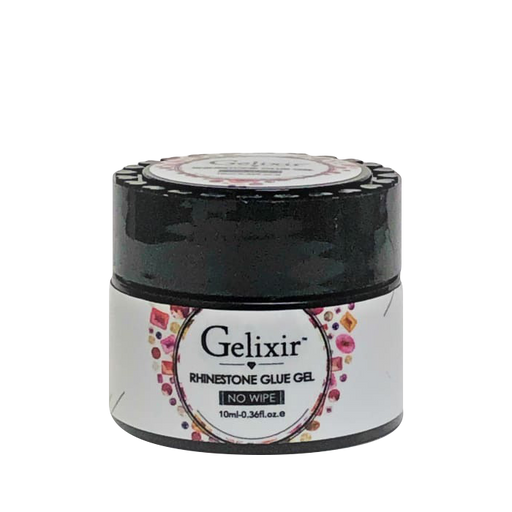 Gelixir Nail Art Glue Gel No Wipe (JARS), 0.36oz OK0724LK