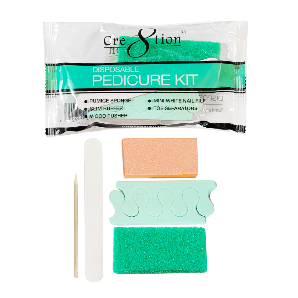 Cre8tion Disposable Pedicure Kit B, 19341, CASE (Packing: 200 sets/case) Cre8tion Disposable Pedicure Kit B, 19341, CASE (Packing: 200 sets/case)