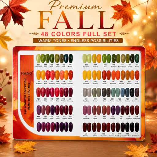 Hang Full Set 4in1 Premium Gel 0.5oz - Fall Collection (48 Colors)