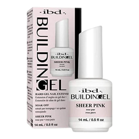 IBD Building Gel, SHEER PINK, 0.5oz (Pk: 48 pcs/case)