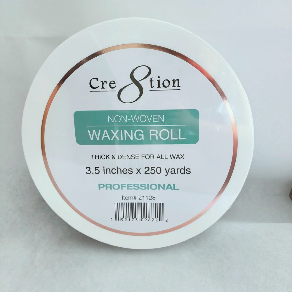 Cre8tion Non-woven Waxing Roll - Perforated, 250 yards x 3.50 inches (Pk: 4 rolls/case)