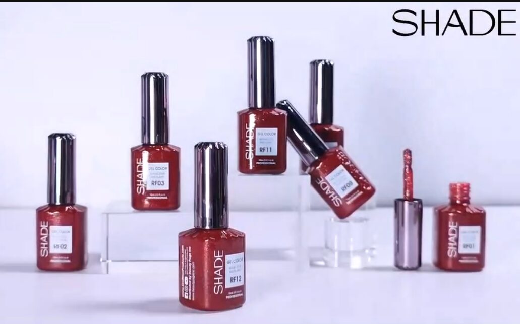 SHADE Gel 0.5oz - Reflective Red Flame (18 colors) Collection 000