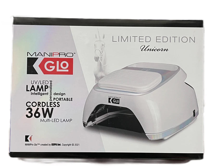 Kupa ManiPro Glo LED/UV CORDLESS Lamp, WHITE UNICORN, 48W (PK: 8 pcs/case)