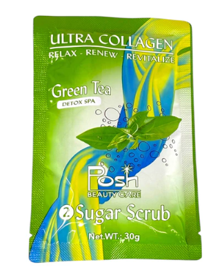 Posh Deluxe Pedicure Kit 4in1, CASE, GREEN TEA (Pk: 50 kits/case)