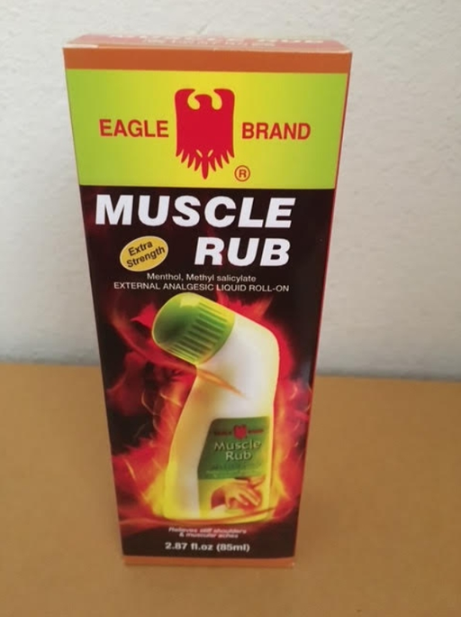 Eagle Brand Muscle Rub, PACK, 85ml (Pk: 12 pcs/pack, 4 packs/case)