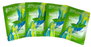 Posh Deluxe Pedicure Kit 4in1, CASE, GREEN TEA (Pk: 50 kits/case)