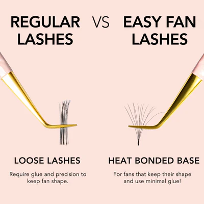 Kiara Sky Easy Fan Cashmere Lashes – 0.03mm D Curl