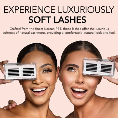Kiara Sky Easy Fan Cashmere Lashes – 0.05mm CC Curl