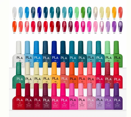 PLA Just For Fun GEL 18ml Collection, Set of 36 Colors (#453 - #488)