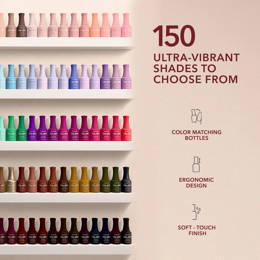 Kiara Sky Gel Pro 0.5oz (HEMA & TPO Free), 150 colors (HFG001–HFG150) Collection 000