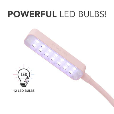 Kiara Beyond Pro Rechargeable Flash Cure LED Lamp, Pink