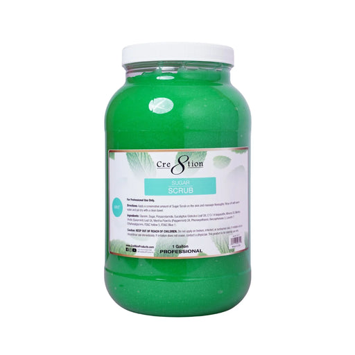Cre8tion Honey Sugar Scrub 1 Gallon, Mint
