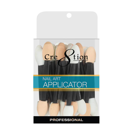 Cre8tion Disposable Nail Art Applicator, BOX (Pk: 24 pcs/box, 20 boxes/case)