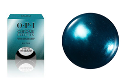 OPI Chrome Effects Dipping Powder, CP004, Blue "Plate" Special, 0.1oz