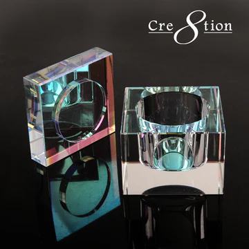 Cre8tion Square Crystal Liquid Jar, 17892