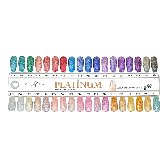Cre8tion Platinum Gel Collection, Sample Tips