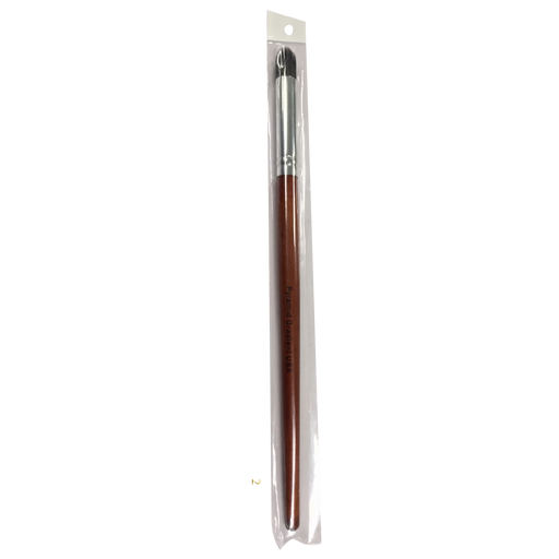 Pyramid Ombre Powder Brush, Brown Handle
